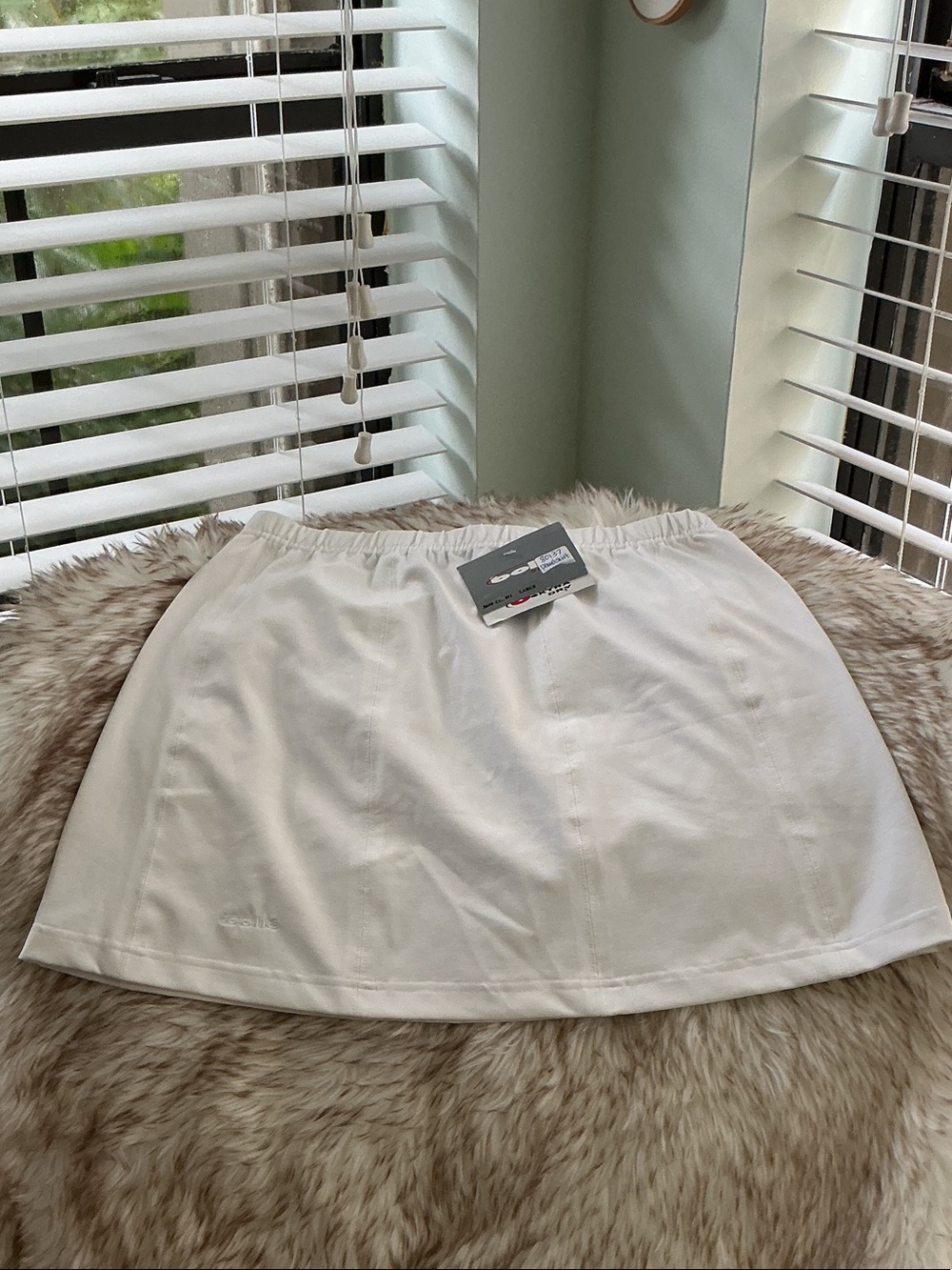 bolle White Athletic Golf Skort